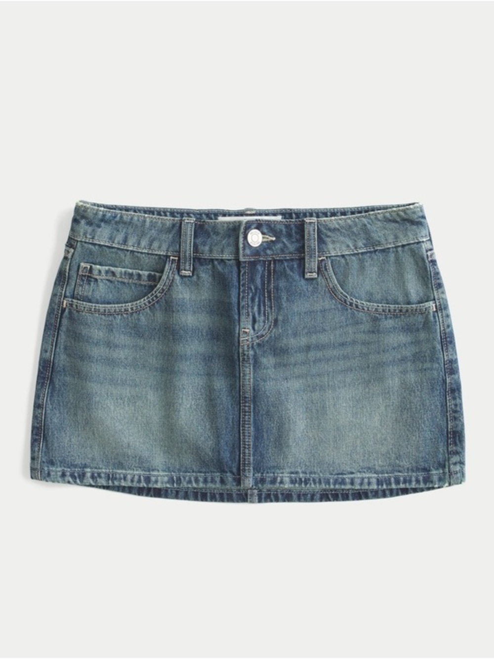 NWOT Denim Mini Skort